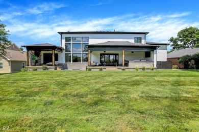 This almost new luxury home was built in 2020 with every detail on Dyes Walk Golf Course in Indiana - for sale on GolfHomes.com, golf home, golf lot