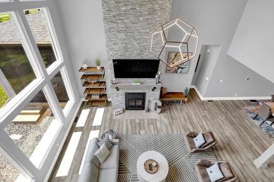 This almost new luxury home was built in 2020 with every detail on Dyes Walk Golf Course in Indiana - for sale on GolfHomes.com, golf home, golf lot