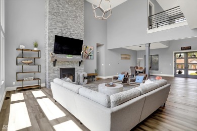 This almost new luxury home was built in 2020 with every detail on Dyes Walk Golf Course in Indiana - for sale on GolfHomes.com, golf home, golf lot