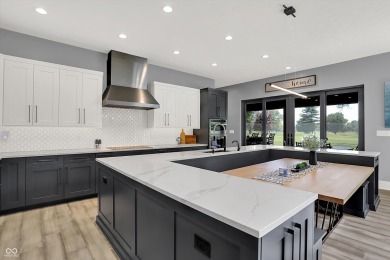 This almost new luxury home was built in 2020 with every detail on Dyes Walk Golf Course in Indiana - for sale on GolfHomes.com, golf home, golf lot