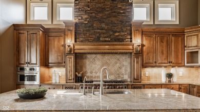 Old world charm meets modern luxury on the 2nd fairway of on Stony Creek Golf Club in Indiana - for sale on GolfHomes.com, golf home, golf lot
