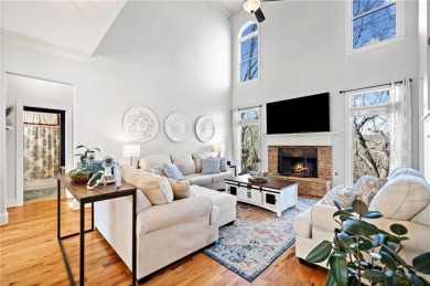 Stunning Craftsman Home surrounded by seasonal mountain views on The Highlands Course at Lake Arrowhead in Georgia - for sale on GolfHomes.com, golf home, golf lot