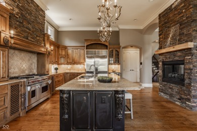 Old world charm meets modern luxury on the 2nd fairway of on Stony Creek Golf Club in Indiana - for sale on GolfHomes.com, golf home, golf lot