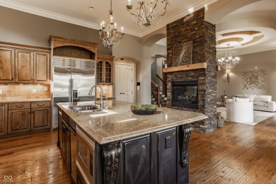 Old world charm meets modern luxury on the 2nd fairway of on Stony Creek Golf Club in Indiana - for sale on GolfHomes.com, golf home, golf lot