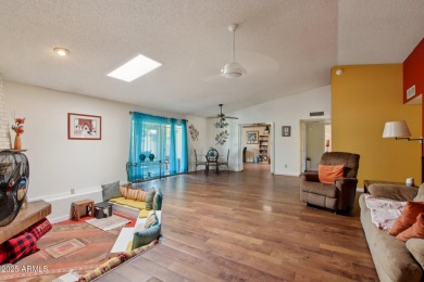 Excellent single-level home on a prime corner lot in the on Sun Lakes Country Club in Arizona - for sale on GolfHomes.com, golf home, golf lot