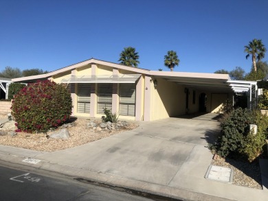 This well-maintained 1,728 sq ft home offers two bedrooms, two on Palm Desert Greens Country Club in California - for sale on GolfHomes.com, golf home, golf lot