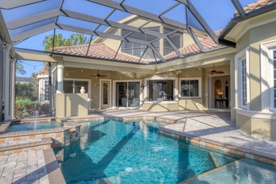 This luxury estate home in the exclusive Founders Club blends on The Founders Golf Club in Florida - for sale on GolfHomes.com, golf home, golf lot