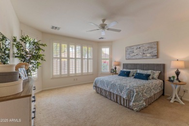 Open concept Riva floor plan on a private lot is located only a on Tuscany Falls At Pebble Creek in Arizona - for sale on GolfHomes.com, golf home, golf lot