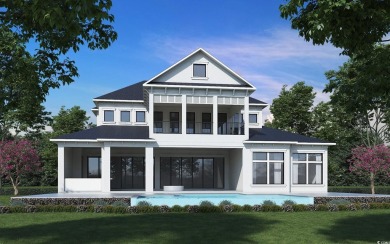 Amazing custom designed being built directly on the waterway on  in South Carolina - for sale on GolfHomes.com, golf home, golf lot