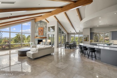 BEST VIEWS ON THE MARKET! This exquisite mountain retreat is on The Golf Club At Chaparral Pines in Arizona - for sale on GolfHomes.com, golf home, golf lot