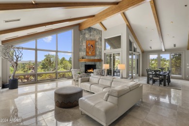 BEST VIEWS ON THE MARKET! This exquisite mountain retreat is on The Golf Club At Chaparral Pines in Arizona - for sale on GolfHomes.com, golf home, golf lot