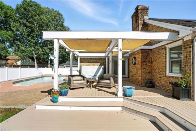 Welcome to your dream home in sought-after Lago Mar! Situated on on Hells Point Golf Course in Virginia - for sale on GolfHomes.com, golf home, golf lot