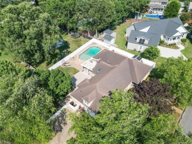 Welcome to your dream home in sought-after Lago Mar! Situated on on Hells Point Golf Course in Virginia - for sale on GolfHomes.com, golf home, golf lot