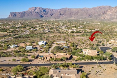 Wow! Build your Dream Home on this Large Vacant Lot on on Gold Canyon Golf Resort  in Arizona - for sale on GolfHomes.com, golf home, golf lot