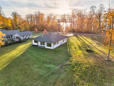 Experience refined modern living in this stunning 2025 on Indian Lake Golf and Country Club in Michigan - for sale on GolfHomes.com, golf home, golf lot