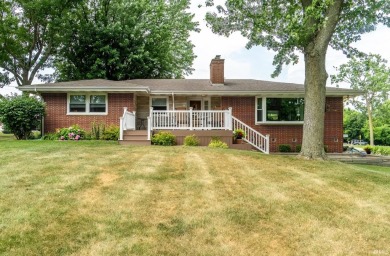 Stately well-maintained brick home that has only had 2 owners on Heron Creek Golf Club in Indiana - for sale on GolfHomes.com, golf home, golf lot