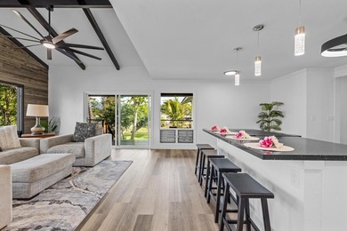 Beautifully redesigned for modern island living and effortless on Waikoloa Village Golf Club in Hawaii - for sale on GolfHomes.com, golf home, golf lot