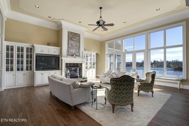 Custom built home with brick & stone exterior in premier on Tanasi Golf Course in Tennessee - for sale on GolfHomes.com, golf home, golf lot