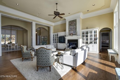 Custom built home with brick & stone exterior in premier on Tanasi Golf Course in Tennessee - for sale on GolfHomes.com, golf home, golf lot