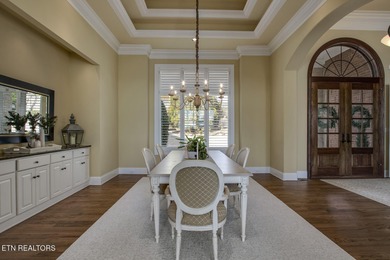 Custom built home with brick & stone exterior in premier on Tanasi Golf Course in Tennessee - for sale on GolfHomes.com, golf home, golf lot