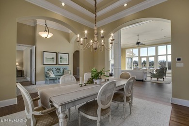 Custom built home with brick & stone exterior in premier on Tanasi Golf Course in Tennessee - for sale on GolfHomes.com, golf home, golf lot