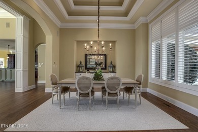 Custom built home with brick & stone exterior in premier on Tanasi Golf Course in Tennessee - for sale on GolfHomes.com, golf home, golf lot