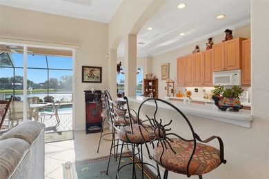 This beautiful Correggio model home is built by WCI who is known on Venetian Golf and River Club in Florida - for sale on GolfHomes.com, golf home, golf lot
