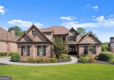 Enjoy Unbeatable views from Morning Coffee to Golden Hour - on Hamilton Mill Golf Club in Georgia - for sale on GolfHomes.com, golf home, golf lot