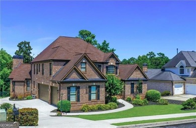 Enjoy Unbeatable views from Morning Coffee to Golden Hour - on Hamilton Mill Golf Club in Georgia - for sale on GolfHomes.com, golf home, golf lot