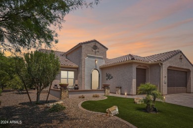 Welcome to your dream home nestled in the vibrant Pebble Creek on Tuscany Falls At Pebble Creek in Arizona - for sale on GolfHomes.com, golf home, golf lot