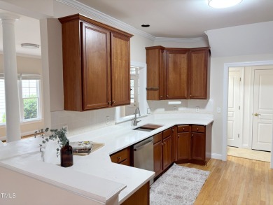 Golf course setting! This beautiful turnkey, low maintenance on Heritage Golf Club in North Carolina - for sale on GolfHomes.com, golf home, golf lot