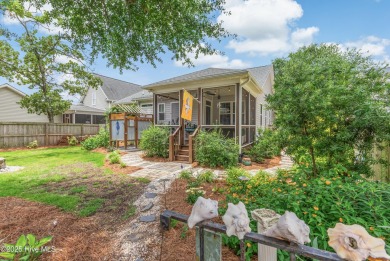 Cottage Cute, this Oak Island 3 bedroom 2 bath home is where on Founders Club At St. James Plantation in North Carolina - for sale on GolfHomes.com, golf home, golf lot
