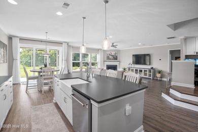 Experience refined coastal living with the Vanderbilt floor plan on Crow Creek Golf Club in North Carolina - for sale on GolfHomes.com, golf home, golf lot