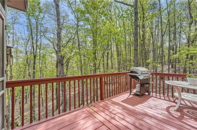 Welcome home to this beautiful contemporary with SEASONAL LAKE on The Highlands Course at Lake Arrowhead in Georgia - for sale on GolfHomes.com, golf home, golf lot