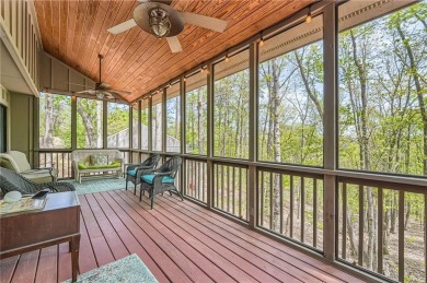 Welcome home to this beautiful contemporary with SEASONAL LAKE on The Highlands Course at Lake Arrowhead in Georgia - for sale on GolfHomes.com, golf home, golf lot