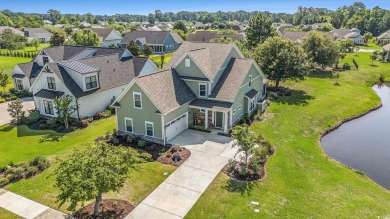 Stunning and beautifully appointed, this 3,431 heated square on Wild Wing Plantation in South Carolina - for sale on GolfHomes.com, golf home, golf lot