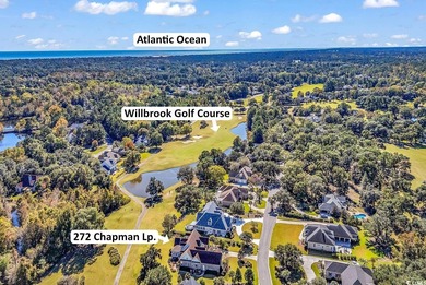 Coastal elegance meets Lowcountry charm in this exceptional on Willbrook Plantation Golf Club in South Carolina - for sale on GolfHomes.com, golf home, golf lot