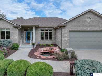 Indulge in luxury at this elegant ranch-style home in the on Wilderness Ridge Golf Club in Nebraska - for sale on GolfHomes.com, golf home, golf lot