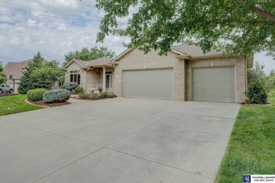 Indulge in luxury at this elegant ranch-style home in the on Wilderness Ridge Golf Club in Nebraska - for sale on GolfHomes.com, golf home, golf lot