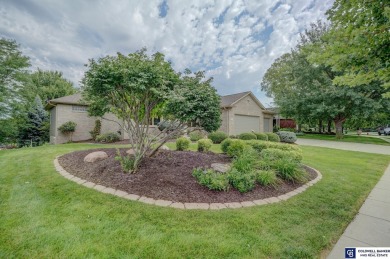 Indulge in luxury at this elegant ranch-style home in the on Wilderness Ridge Golf Club in Nebraska - for sale on GolfHomes.com, golf home, golf lot