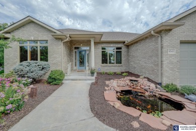 Indulge in luxury at this elegant ranch-style home in the on Wilderness Ridge Golf Club in Nebraska - for sale on GolfHomes.com, golf home, golf lot