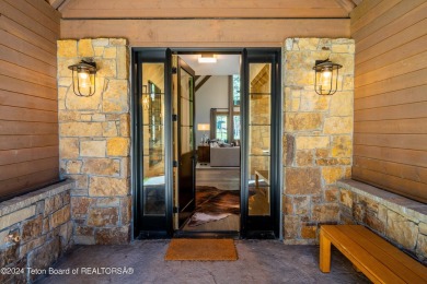 Welcome to a stunning residence nestled within the prestigious on Snake River Sporting Club in Wyoming - for sale on GolfHomes.com, golf home, golf lot