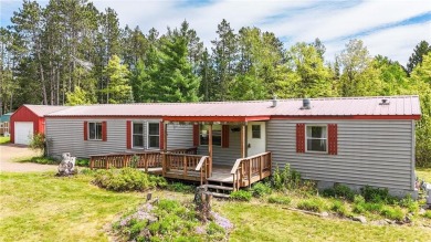 Well-kept and updated 3 bed/2 bath manufactured home on nearly on Moose Lake Golf Club in Minnesota - for sale on GolfHomes.com, golf home, golf lot