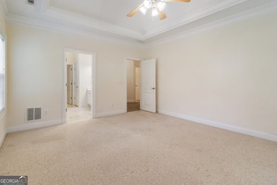 Gorgeous, all-brick, ranch home with side entry garage just on Canongate At Georgia National Golf Club in Georgia - for sale on GolfHomes.com, golf home, golf lot