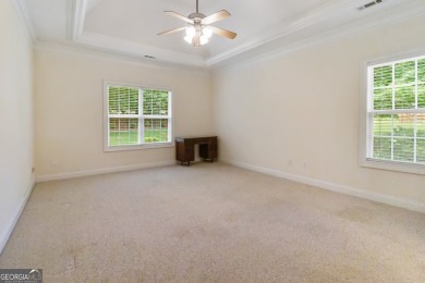 Gorgeous, all-brick, ranch home with side entry garage just on Canongate At Georgia National Golf Club in Georgia - for sale on GolfHomes.com, golf home, golf lot