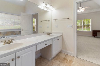 Gorgeous, all-brick, ranch home with side entry garage just on Canongate At Georgia National Golf Club in Georgia - for sale on GolfHomes.com, golf home, golf lot