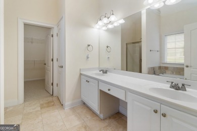 Gorgeous, all-brick, ranch home with side entry garage just on Canongate At Georgia National Golf Club in Georgia - for sale on GolfHomes.com, golf home, golf lot