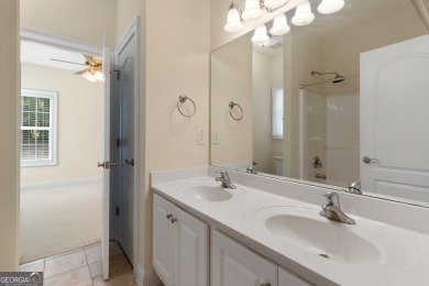 Gorgeous, all-brick, ranch home with side entry garage just on Canongate At Georgia National Golf Club in Georgia - for sale on GolfHomes.com, golf home, golf lot