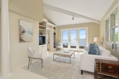 Exclusive Waterfront Retreat in Gated Island Community - Just on Shorehaven Golf Club in Connecticut - for sale on GolfHomes.com, golf home, golf lot