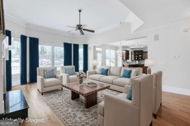 STUNNING 5-Bedroom Executive Home in the Prestigious Woodmont on Woodmont Golf and Country Club in Georgia - for sale on GolfHomes.com, golf home, golf lot